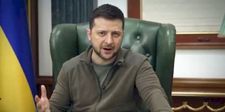  Presiden Ukraina Volodymyr Zelensky/Net