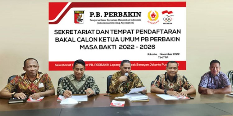  Tim Penjaringan dan Penyaringan (TPP) Balon Ketum PB Perbakin mulai buka pendaftaran pada 16-18 November 2022/Ist