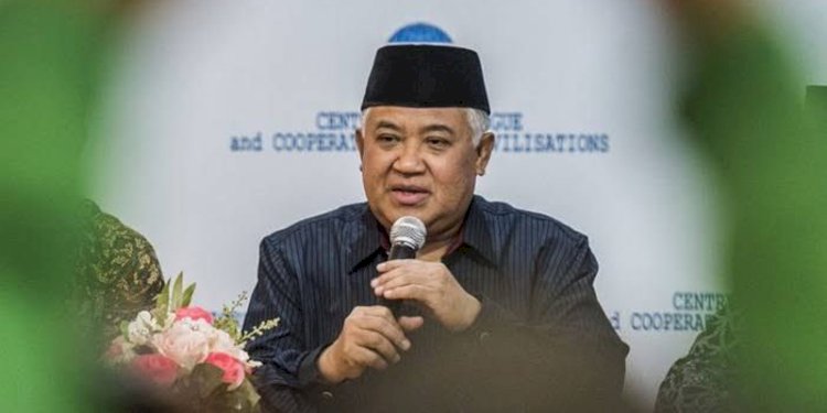 Mantan Ketua Umum Majelis Ulama Indonesia Profesor M. Din Syamsuddin/Net