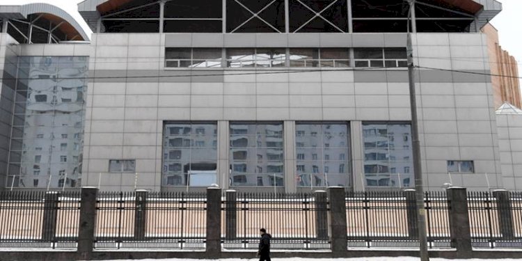  Markas besar Departemen Intelijen Utama (GRU) Staf Umum Rusia di Moskow/Net