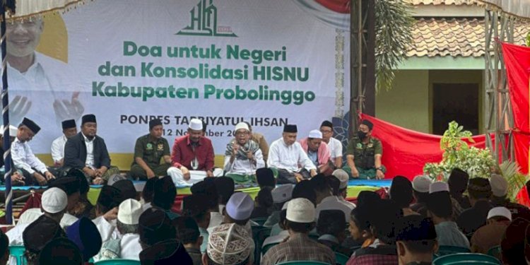 Deklarasi dukungan Hisnu bagi Prabowo Subianto/RMOLJatim