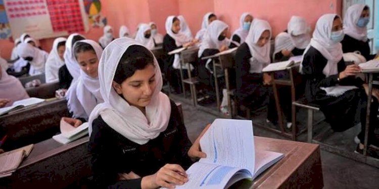  Pelajar perempuan Afghanistan/Net
