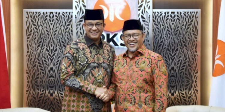  Anies Baswedan dianggap layak didampingi Aher saat maju Pilpres 2024/Net