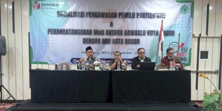  Sosialisasi Pengawasan Pemilu Partisipatif Bawaslu kota Bogor/RMOLJabar