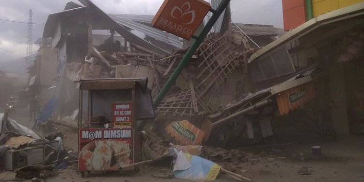 Kerusakan akibat gempa bumi di Cianjur/Net