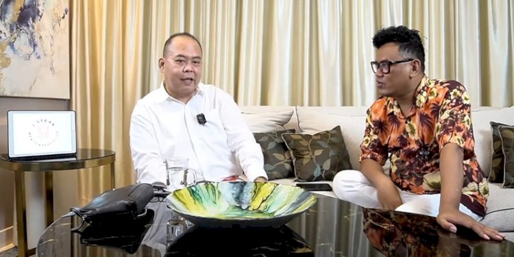 Juristo saat tampil di Podcast Uya Kuya/Net