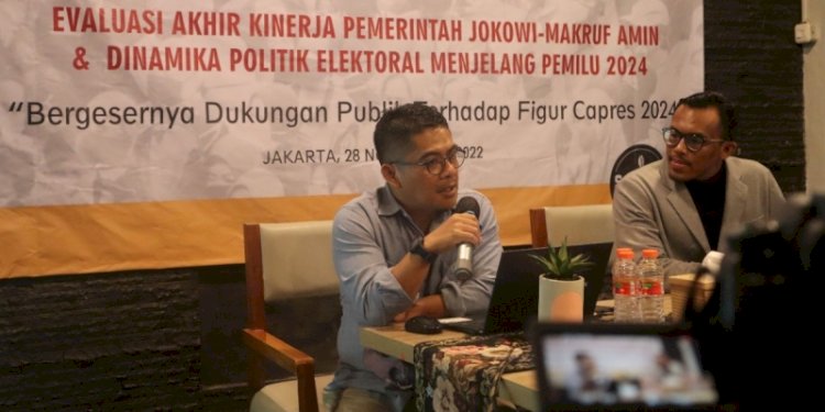  Pemaparan survei Indopol Survei and Consulting/Net