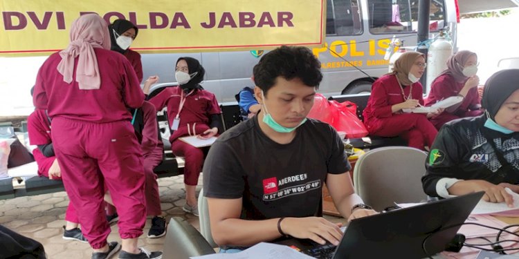 Pendataan oleh Satgas Dukcapil Kemendagri bagi korban gempa Cianjur/Ist