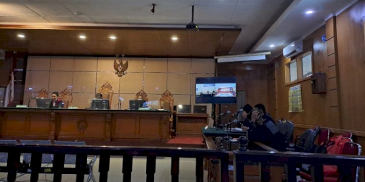 Sidang perdana eks Wali Kota Cimahi, Ajay M. Priatna/RMOLJabar