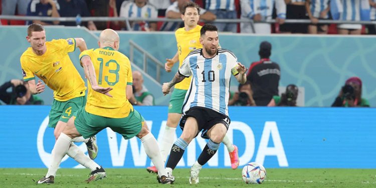 Lionel Messi kembali cetak gol untuk bawa Argentina lolos ke perempat final Piala Dunia 2022/Net