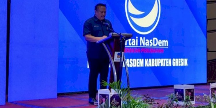  Ketua DPD Nasdem Gresik Saiful Anwar/RMOLJatim