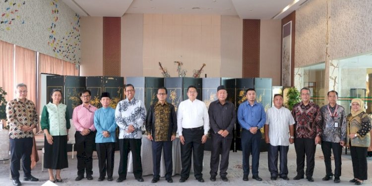 Pertemuan antara KBRI Brunei Darussalam, Kepala Distrik Belait beserta para perwakilan Penghulu Mukim dan Ketua Kampung pada Senin 5 November 2022/Net