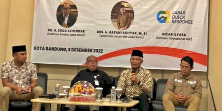  Diskusi Gaspol Edisi II bertajuk “Jabar Gaspol Tanggap Bencana, Cianjur Pulih,” yang digelar di Hotel Citarum, Kota Bandung/RMOLJabar
