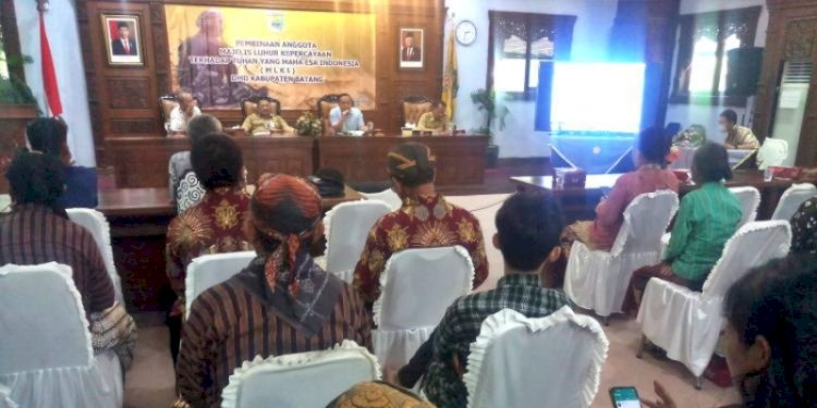 Pertemuan warga Penghayat Kepercayaan Terhadap Tuhan Yang Maha Esa di Kabupaten Batang, Jawa Tengah/RMOLJateng