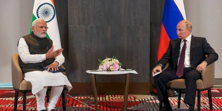 Perdana Menteri India Narendra Modi dan Presiden Rusia Vladimir Putin/Net