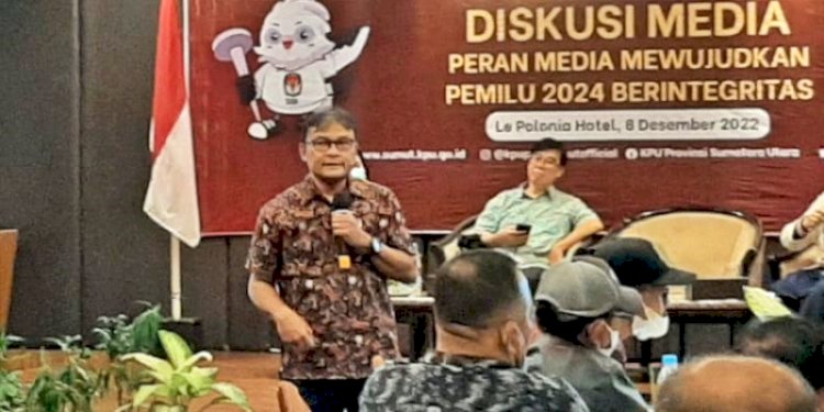 Koordinator Divisi Sosialisasi, Pendidikan Pemilih dan Partisipasi Masyarakat KPU Sumatera Utara, Benget Silitonga/RMOLSumut