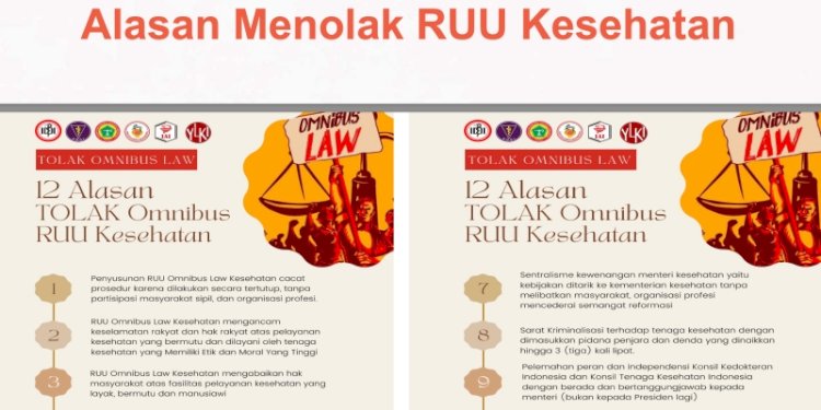 Penolakan RUU Kesehatan/Net