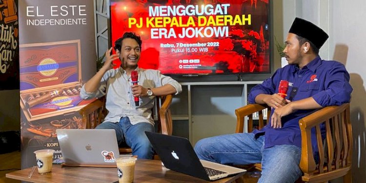 Peneliti Perludem, Kahfi Adlan Hafiz (kiri)/RMOL