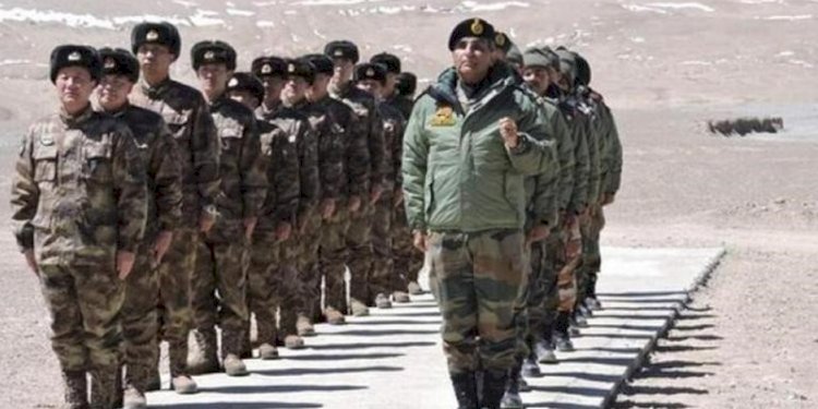  Pasukan China dan India di Ladakh/Net