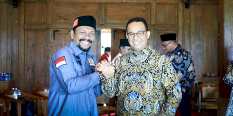 Syech Fadhil dan Anies Baswedan/Ist