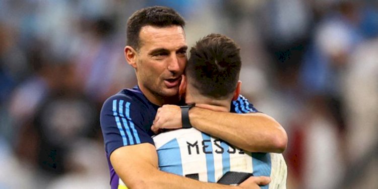 Lionel Scaloni menyamai catatan salah satu pelatih legendaris Argentina, Cesar Menotti, dengan meraih juara Piala Dunia 2022/Net