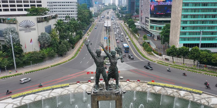 Bundaran HI di Jakarta Pusat/Net