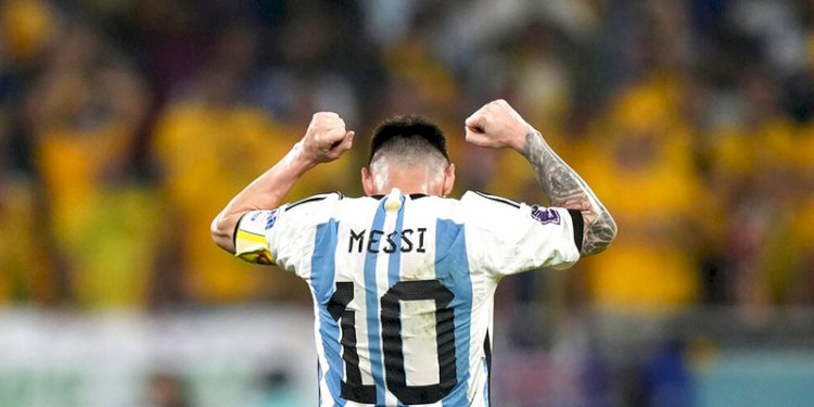 Lionel Messi akan tetap jadi pemain terhebat di mata Pep Guardiola meski gagal meraih juara Piala Dunia/Net