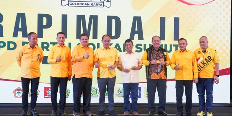 Rapat Pimpinan Daerah (Rapimda) DPD Golkar Sumatera Utara, Jumat 23 Desember 2022/Net