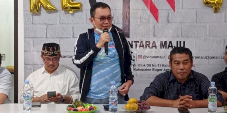 Komisioner KPU RI, Parsadaan Harahap dan Pengamat Politik, Yusfitriadi/RMOLJabar
