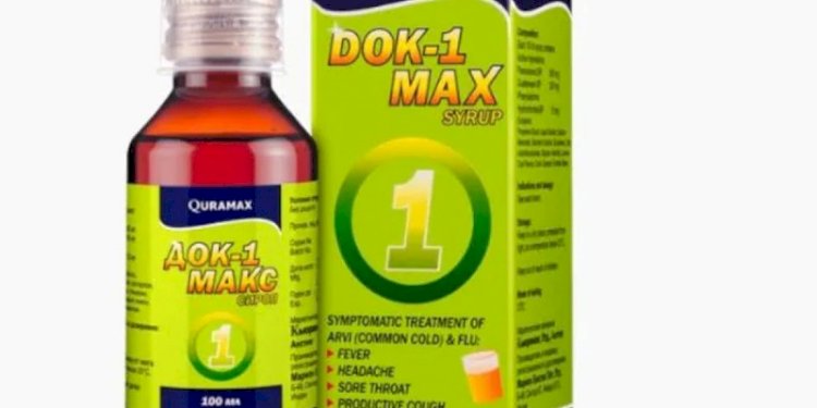 Dok-1 Max, obat batuk buatan Marion Biotech yang berbasis di Noida, India/Net