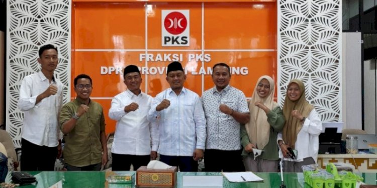 Ikatan Pelajar Muhammadiyah (IPM) Lampung sambangi Fraksi PKS DPRD/Ist
