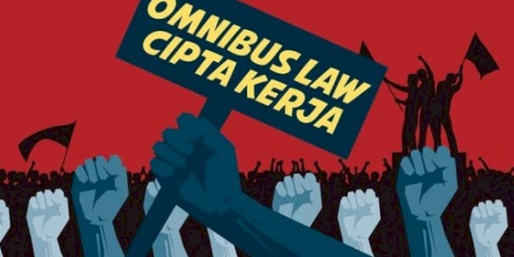  Ilustrasi UU Cipta Kerja/Net