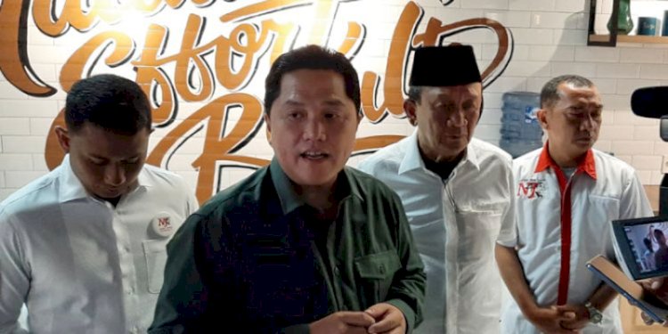 Menteri BUMN Erick Thohir/RMOLSumut