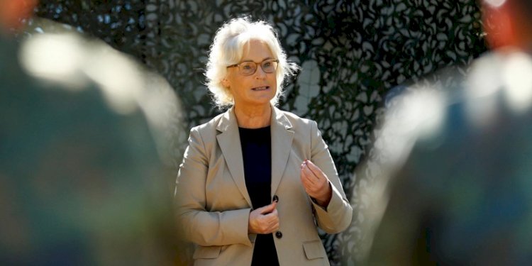 Menteri Pertahanan Jerman Christine Lambrecht/Net