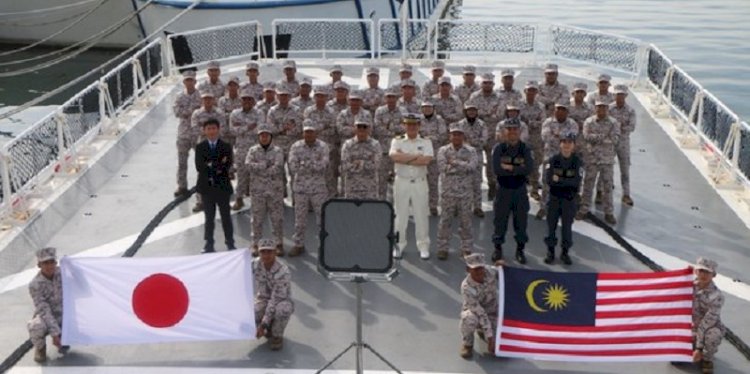 Latihan bersama antara Penjaga Pantai Jepang dan Penjaga Pantai Malaysia di Laut China Selatan/Net
