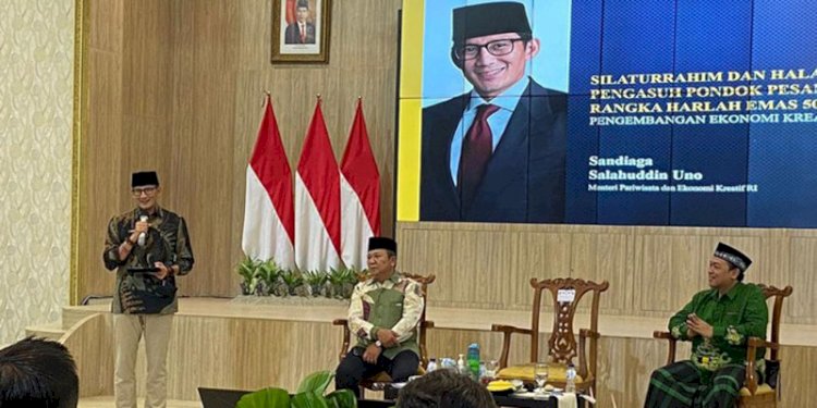Menparekraf Sandiaga Uno hadiri Harlah PPP di Jember/Net