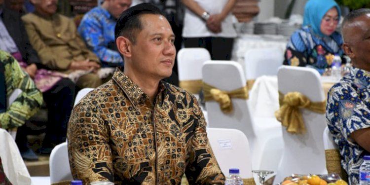 AHY saat bersilaturahmi dengan Lampung Sai di kediaman Sjachroedin ZP, Selasa (17/1)/RMOLLampung