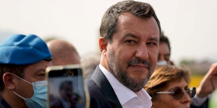 Wakil Perdana Menteri Italia Matteo Salvini/Net