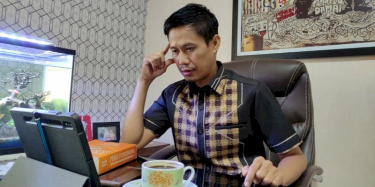 Komisioner KPU Lampung Antoniyus/RMOLLampung