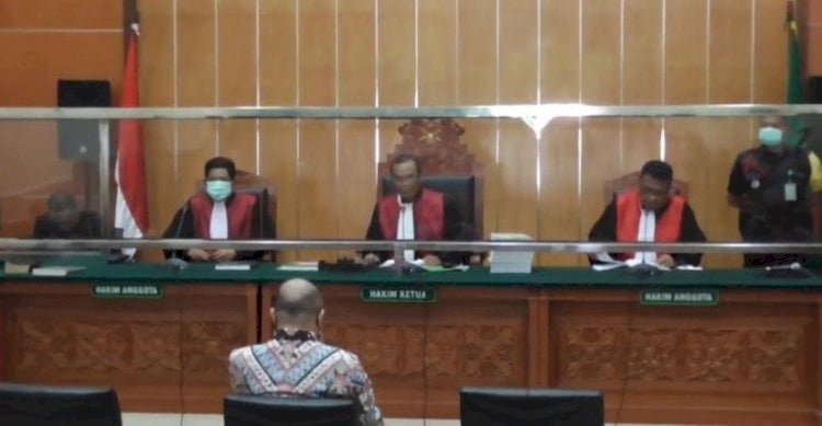Sidang lanjutan terdakwa Irjen Teddy Minahasa di Pengadilan Negeri (PN) Jakarta Barat pada Kamis (9/2)/RMOLJakarta