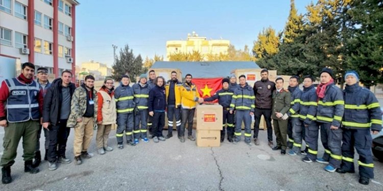 Kepresidenan Manajemen Bencana dan Darurat Turki menerima pasokan medis dari Vietnam/Net