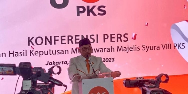 Presiden PKS, Ahmad Syaikhu, di Kantor DPP PKS/RMOL