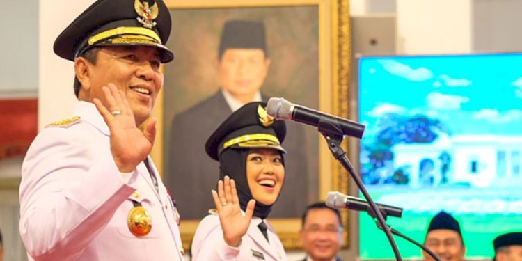 Gubernur Lampung Arinal Djunaidi dan Wagub Chusnunia Chalim potensial kembali maju pada Pilkada 2024/Ist