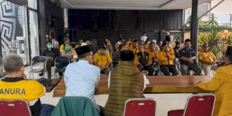 Silaturahmi bersama kader Hanura se-DKI Jakarta, di bilangan Matraman, Jakarta Timur pada Sabtu malam (25/3)/Net