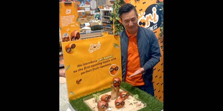 Launching apel Lori di Ranch Market Lippo Mall Puri, Jakarta Barat, Sabtu (1/4)/Ist