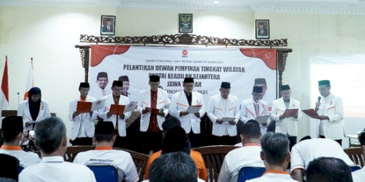 Pelantikan kepengurusan baru DPTW PKS Jawa Tengah/Ist