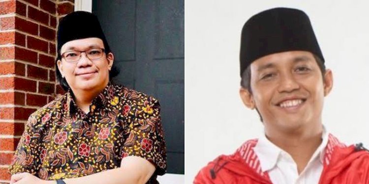 Tokoh Nahdlatul Ulama atau NU, Prof Nadirsyah Hosen dan Wamen ATR/BPN Raja Juli Antoni/Repro
