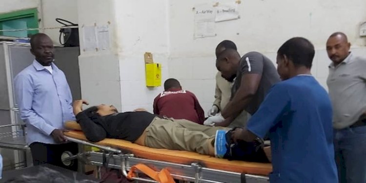  Salah satu dari tiga WNI yang terluka akibat kecelakaan bus evakuasi Sudan pada Rabu, 26 April 2023/Ist