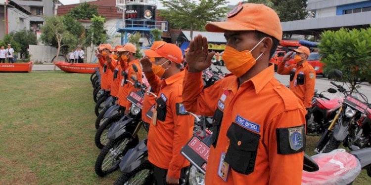  Personel BPBD DKI Jakarta/Ist