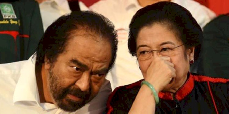Ketua Umum Partai Nasdem Surya Paloh dan Ketua Umum PDIP Megawati Soekarnoputri /Net